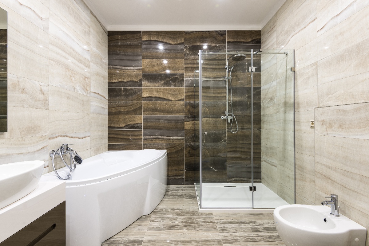 shower door - pexels