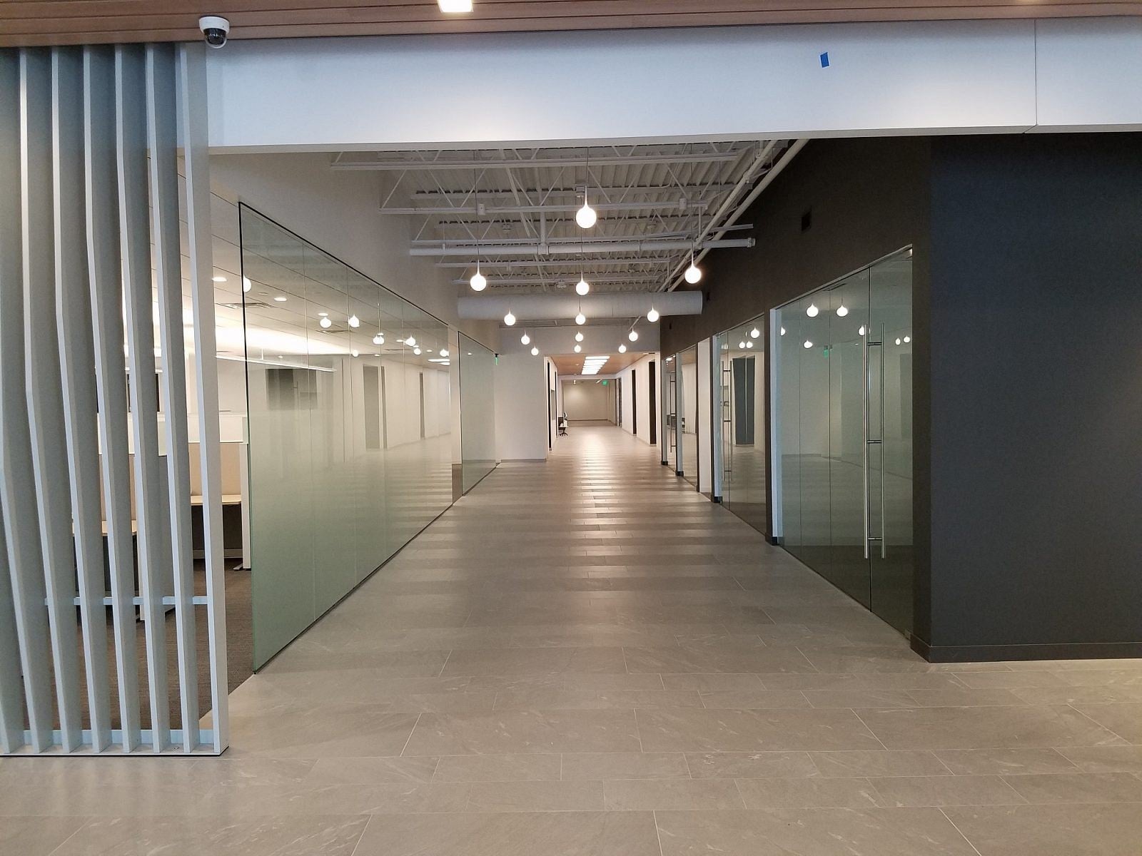 Hallway Office Glass Walls